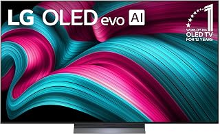 LG 65-Inch Class OLED evo AI 4K C5 Series Smart TV w/Dolby Atmos, Dolby Vision, - B0DYQM4BDB
