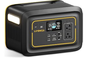 Lipower Portable Power Station 296Wh Backup Battery 300W Solar Generator | 20ms UPS, 300W AC - B0GWH7NHB8