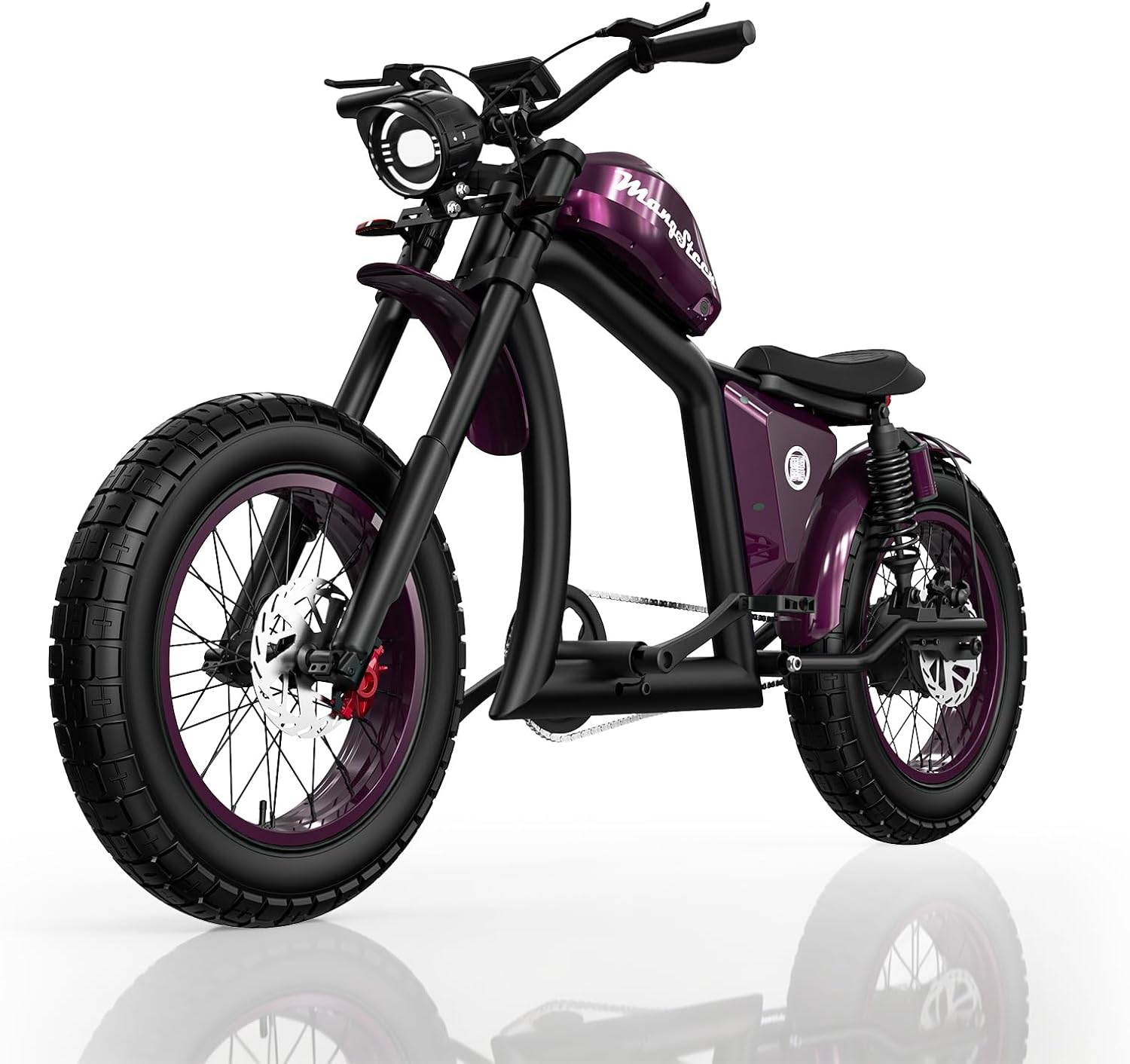 Mangosteen Electric Bike for Adults, 2250W Peak Motor 20" Fat - B0H4LLWFS7