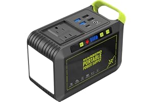 MARBERO Portable Power Station 88Wh, 120W Surge, Solar Generator 24,000mAh | Power Bank with AC - B08G1KB88B