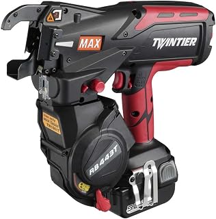 MAX RB443T TwinTier Rebar Tying Tool up to #7 x #7 with 19ga wire - - B0D5F1G76Z
