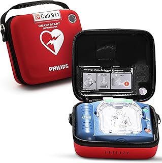 Philips HeartStart OnSite AED Defibrillator, Slim Carry Case M5066A-C02 - B07BK72HFK