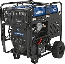 Powerhorse Portable Generator, 27,000 Surge Watts, 18,000 Rated Watts | 120/240V output, Dual-fuel flexibility, Electric - B0F23X72YD