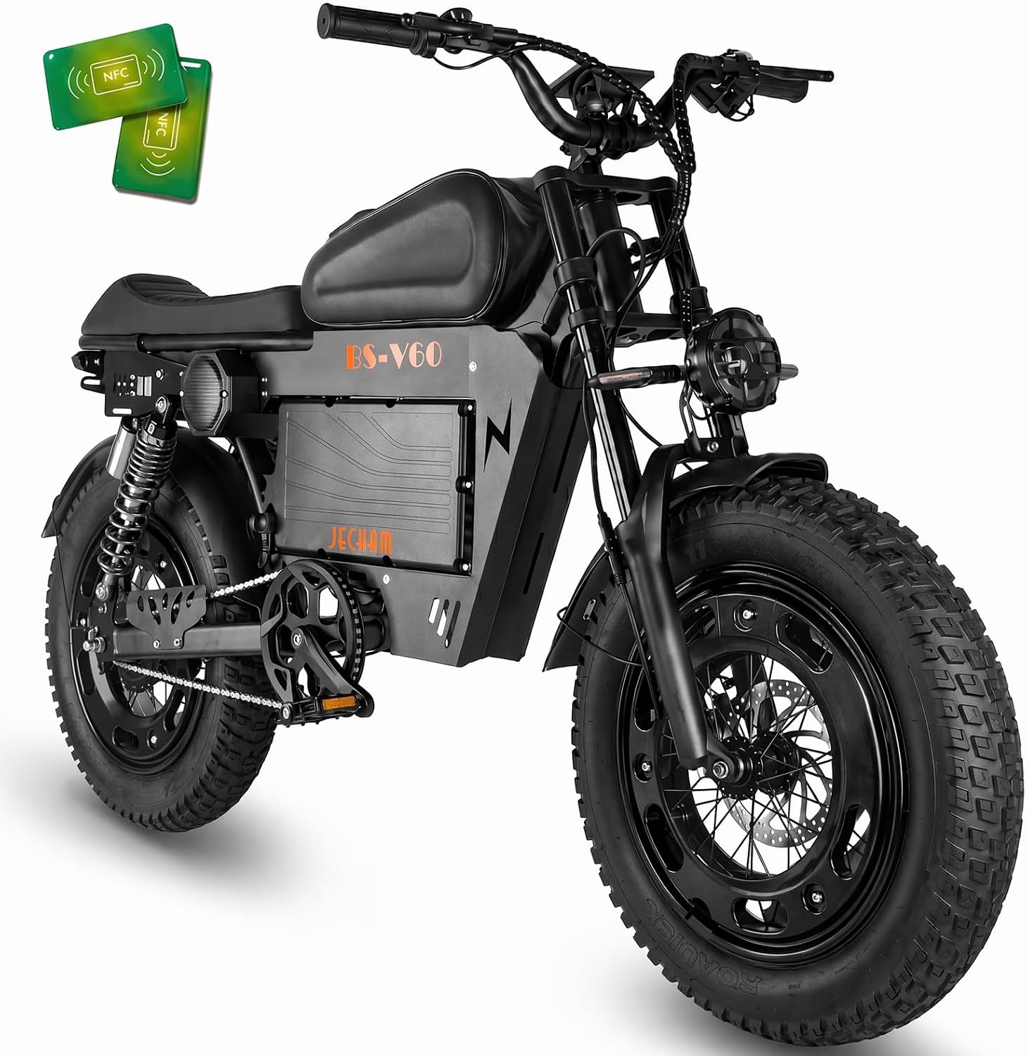 Premium Heavy-Duty Electric Bike for Adults, 3000W Peak Motor, 60V - B0H4VHL5BP