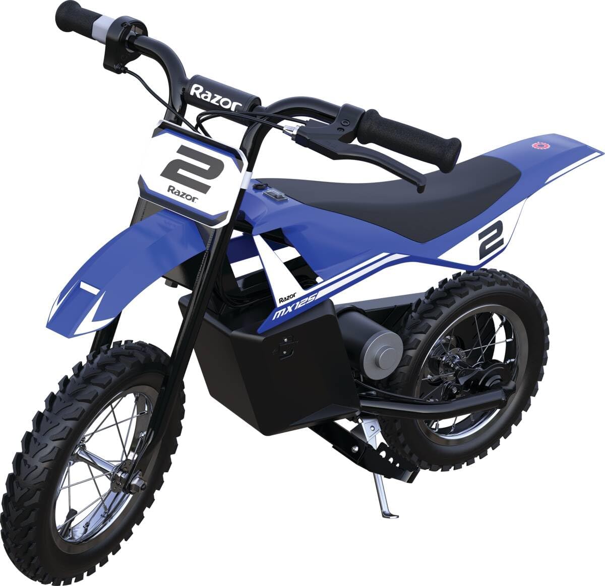Razor MX125 Dirt Rocket Electric-Powered Bike with Authentic Motocross Geometry, - B0BSP2864L