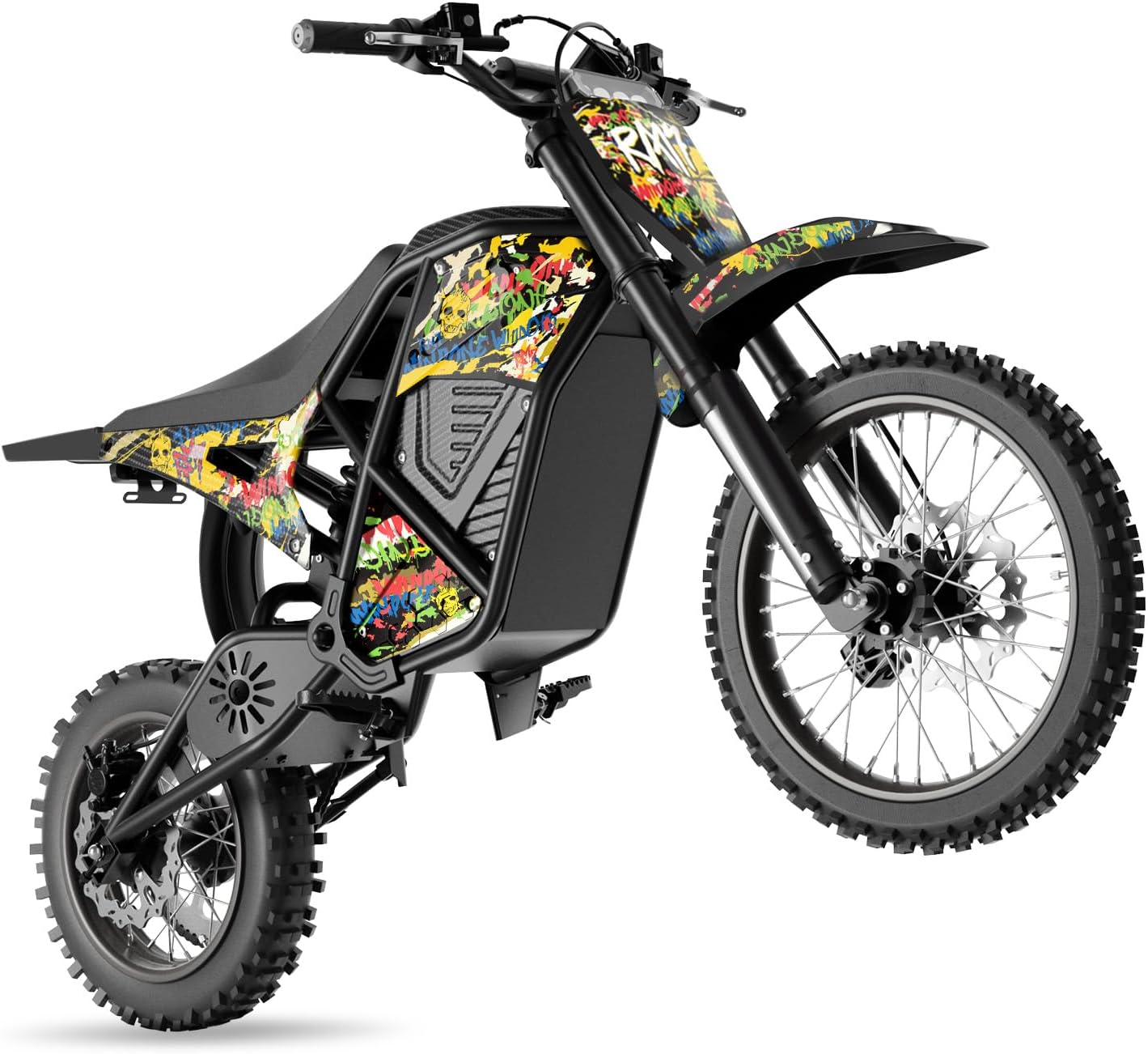 RM7 Electric Dirt Bike for Adults & Teens, 2200W Peak - B0FQTWHFSQ