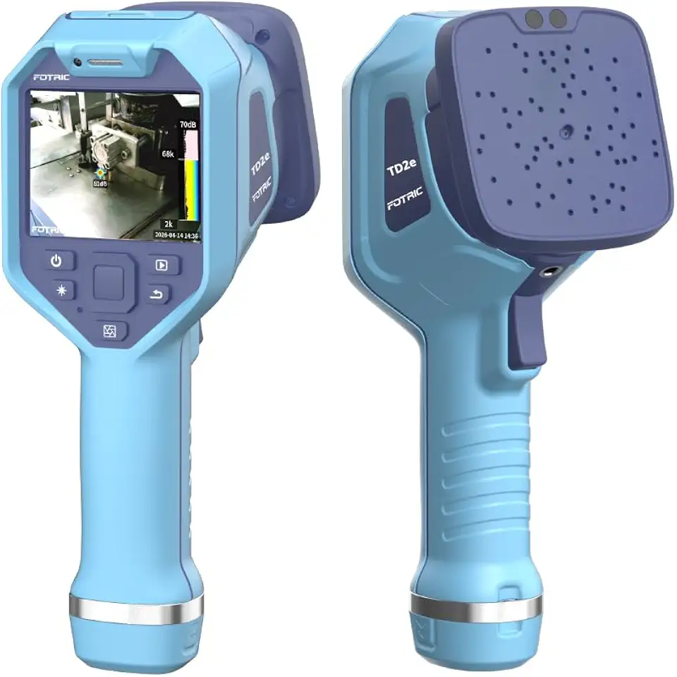 TD2e Acoustic Imaging Camera,64 MEMS Digital Microphones,Acoustic Imager for Compressed Air Leaks, Vacuum Leaks, Vibration - B0GXKL2PXD