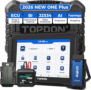 TOPDON ONE Plus OBD2 Scanner, Diagnostic Tool with ECU Programming & Coding | Professional Bidirectional - B0GYP7K1J9