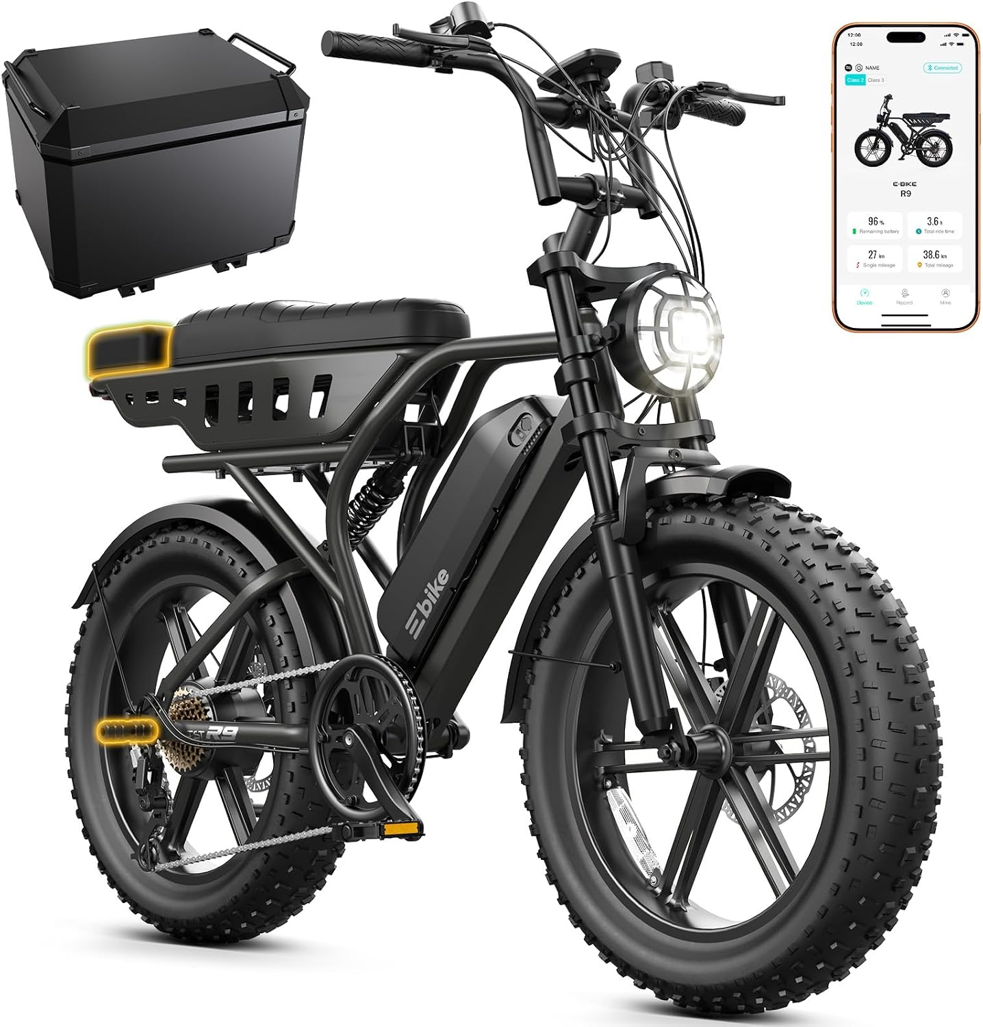 TS TST GRP LLC Electric Bike for Adults, 1500W Peak - B0H74P4YZ7