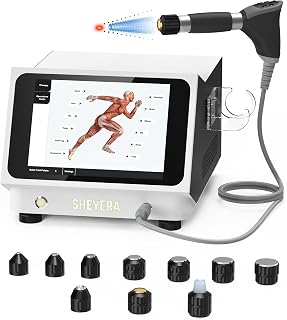 Upgraded Shockwave Therapy Machine with Focal Applicator, FSA or HSA-Eligible Extracorporeal ESWT Shock Wave Therapy - B0G4D9KG3M