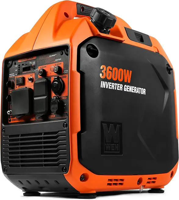 WEN 3600-Watt Portable Inverter Generator, RV-Ready, Quiet and Lightweight with Fuel Shut Off (56360i) - B0C1Q4K2G7