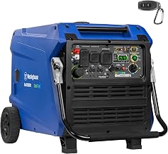 Westinghouse 12000 Peak Watt Dual Fuel Portable Inverter Generator, Remote Electric Start, Transfer Switch Ready, - B0CQMZZ47V