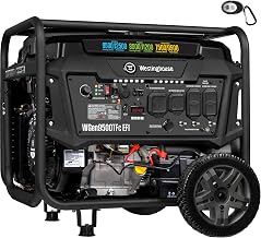 Westinghouse 12500 Peak Watt EFI Tri-Fuel Home Backup Portable Generator, Remote Electric Start, Transfer Switch - B0F5YZRMF3