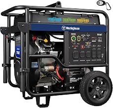 Westinghouse 18000 Peak Watt Tri-Fuel Home Backup Portable Generator, Remote Electric Start, Transfer Switch Ready, - B0CQN4B3WC