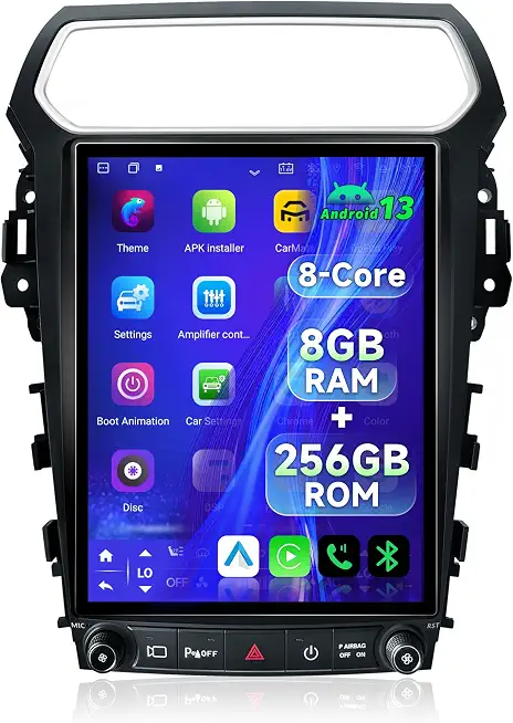 12.1" 8Core Radio Upgrade for Ford Explorer 2011-2019,8+256G - B0GSFRQ89L