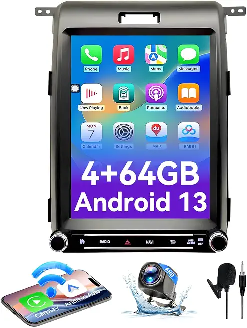 12.1 Inch Car Radio Compatible with Ford F150 2013 2014 - B0H5QFWVMD