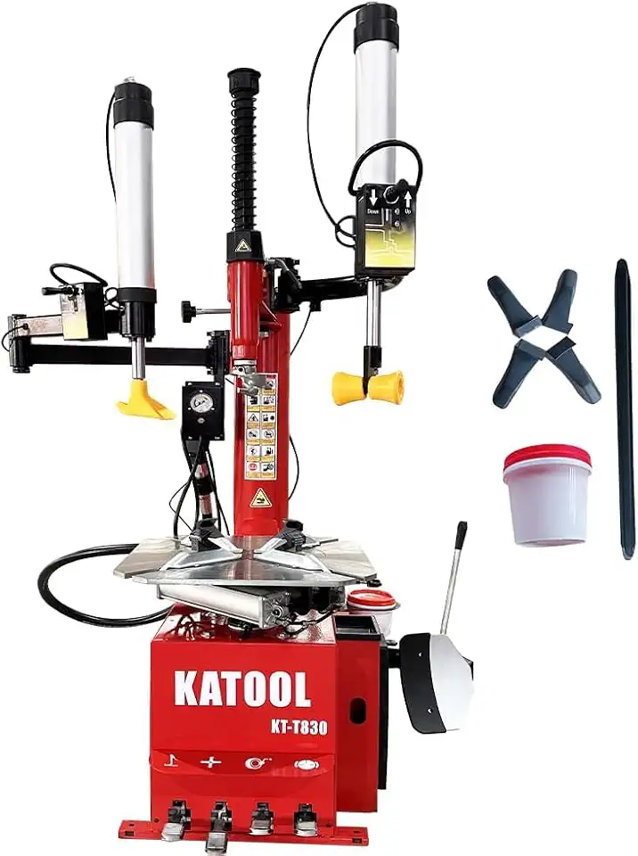 2.0HP Tire Changer Machine with Bead Blaster Rim Clamp 14"-24" KT-T830W Tire Changer Wheel Changers - B0FVXKJ2RZ