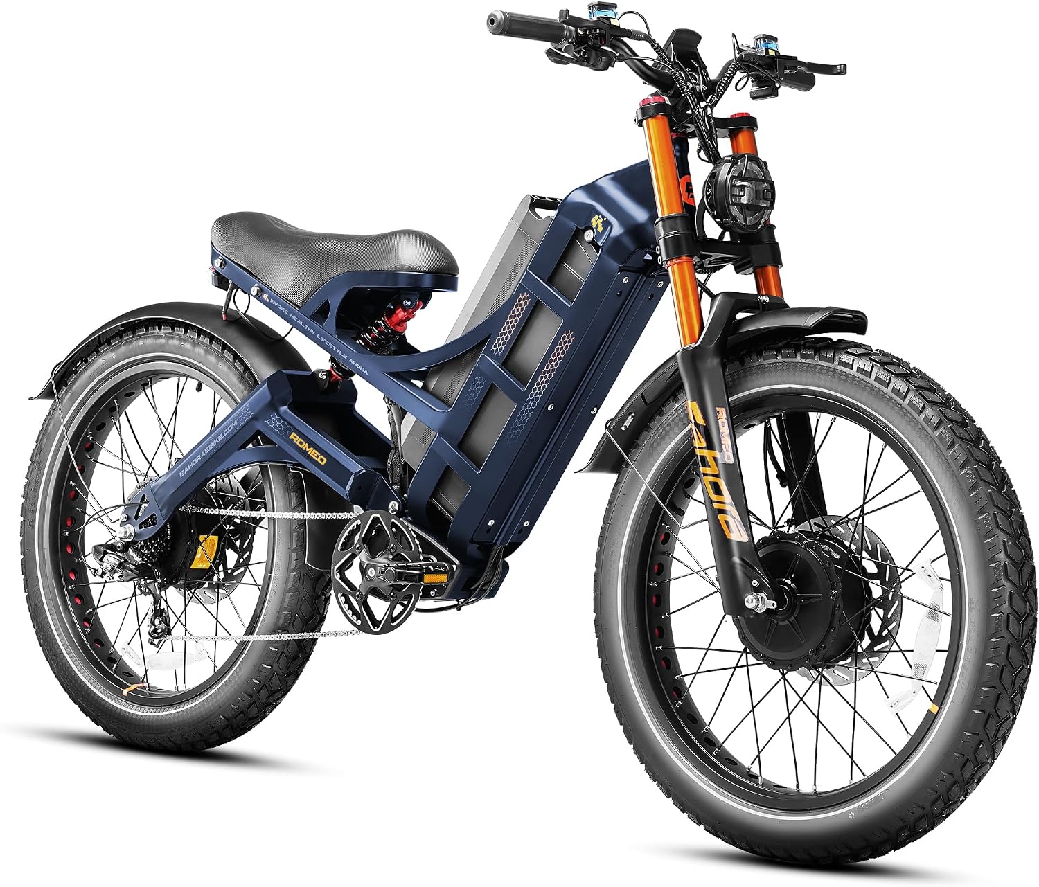 2026 eAhora Romeo Pro 3/2 52-46 Mph Electric Bike for - B0FXFBN7QG