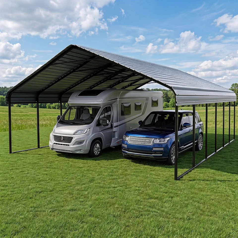 20x30 ft Heavy Duty Metal Carport Kit - B0GZTFQHT5