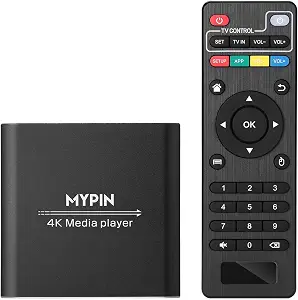 4K@30hz Media Player with Remote Control, HDMI up to 7.1 Surround Sound - B07WPY8VKL