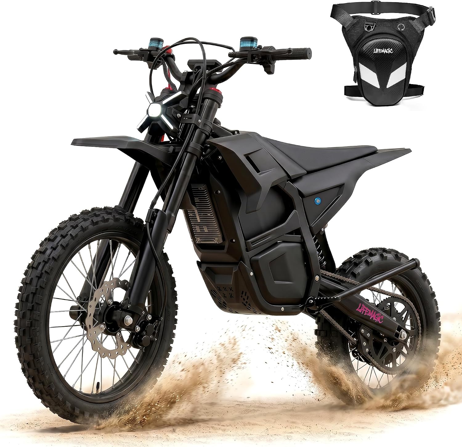 5500W Electric Dirt Bike Ebike for Adults Teens, 60V 30AH - B0GT4SGY3S