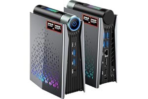 ACEMAGICIAN S3A Gaming Mini PC, Ryzen 7 H 255 (Up to 4.9GHz, 8C/16T), Radeon 780M - B0FXGK773Q