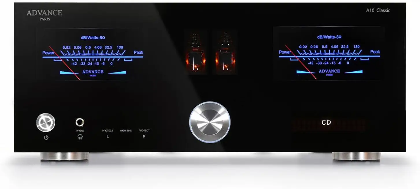Advance Paris A10 Classic 130 Watt 2 Channel HiFi Integrated Amplifier - B0FNLP2F7R