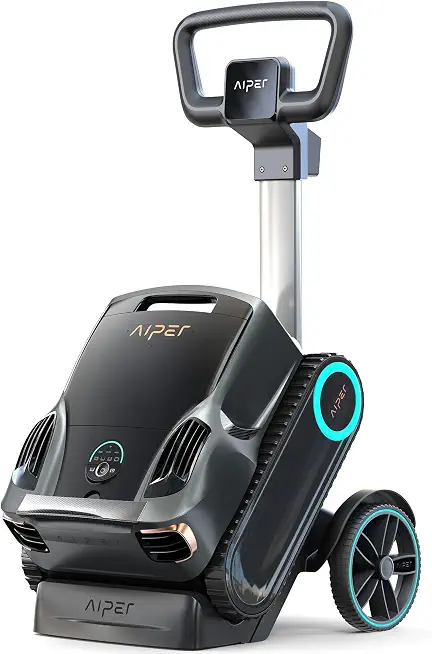 Aiper Scuba X1 Pro Max All-in-One Pool Cleaning Robot & Skimmer with Caddy, 8,500 GPH - B0H7RVVMZ3