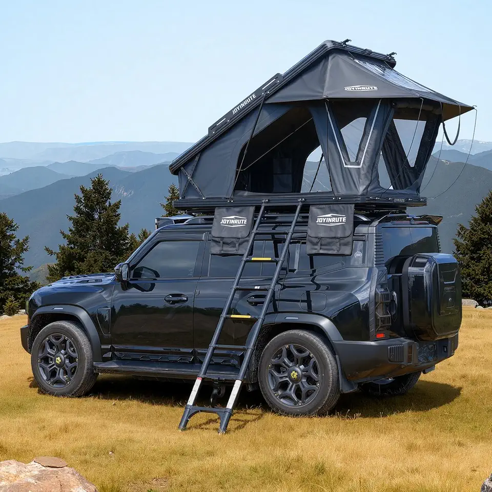 Aluminum Rooftop Tent Hard Shell,Pop Up Car Roof Top Tent Hardshell - B0FS752B5P
