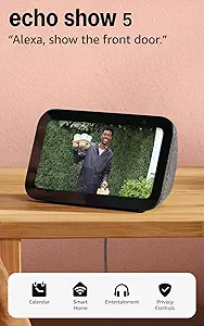 Amazon Echo Show 5 (newest model), Smart display, Designed for Alexa+, 2x the bass and - B09B2SBHQK