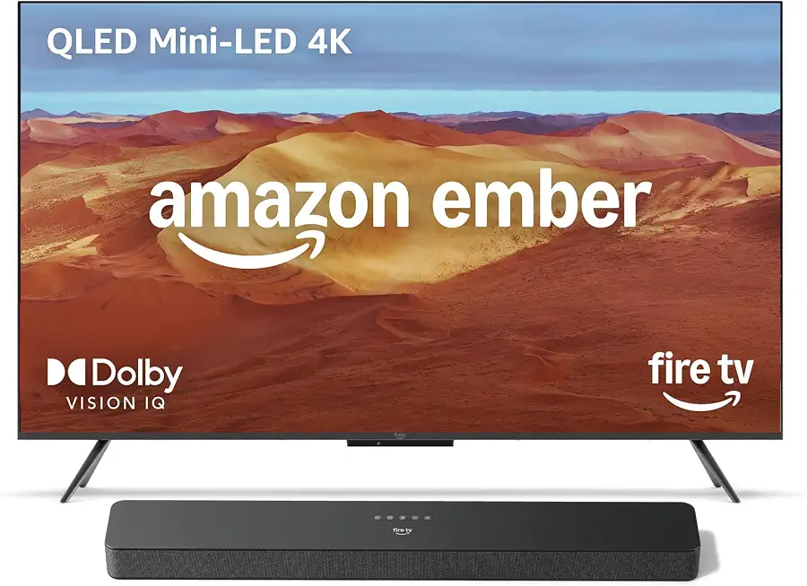 Amazon Ember 55" Mini-LED Series with Fire TV Soundbar Plus - B0DDFCZLN3