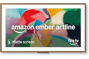 Amazon Ember Artline 55" with Fire TV (newest model), 4K Ultra HD QLED smart TV - B0G4XJ6TQ3