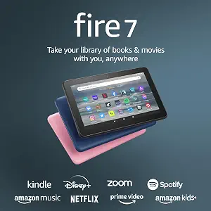 Amazon Fire 7 tablet (newest model) 7” display, read and watch, under $60 with 10-hour - B096WKKK2K