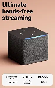 Amazon Fire TV Cube, with AI-powered Fire TV Search, Hands-free streaming device, find shows faster - B09BZZ3MM7