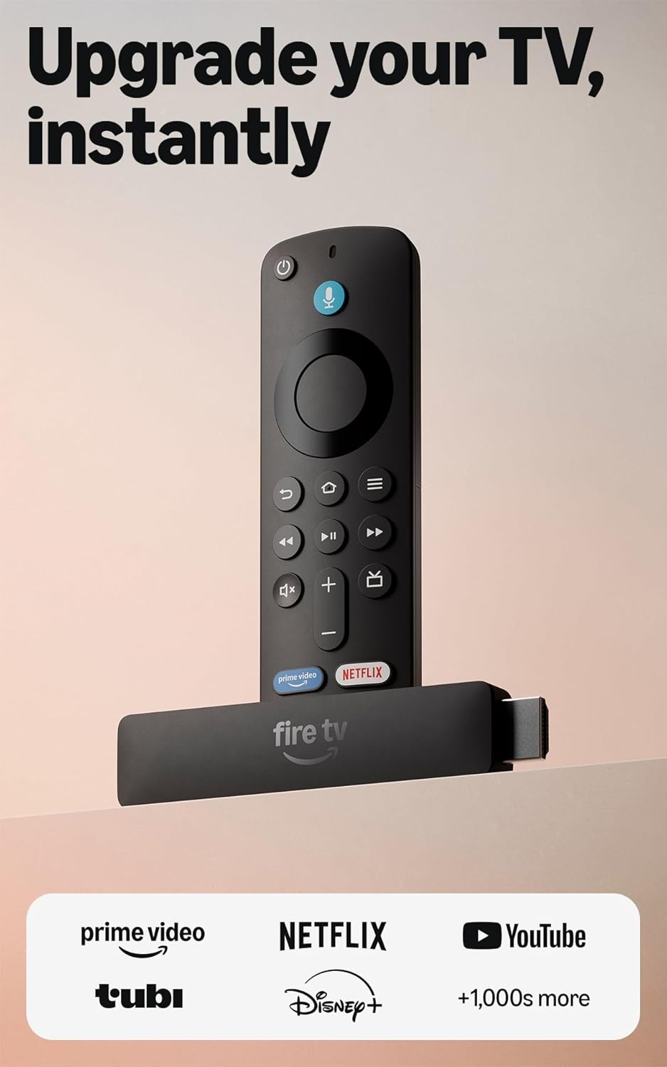 Amazon Fire TV Stick HD (newest model), free & live - B0DJGDC3BD
