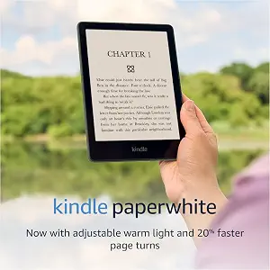 Amazon Kindle Paperwhite (16 GB) – Now with a larger display, adjustable warm light, increased - B09TMZKQR7