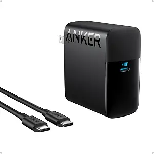 Anker Laptop Charger, Compact Foldable 100W USB C Charger with 5FT Cable - B0C1FZWT8M