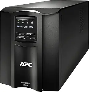 APC 1500VA Smart UPS with SmartConnect, SMT1500C Sinewave UPS Battery Backup, AVR, 120V, Line Interactive - B0762QJ6Y1