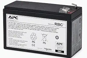 APC Genuine UPS Replacement Battery RBC17 for Models BE650G1 BE850G2 BR700G - B0002QLDLC