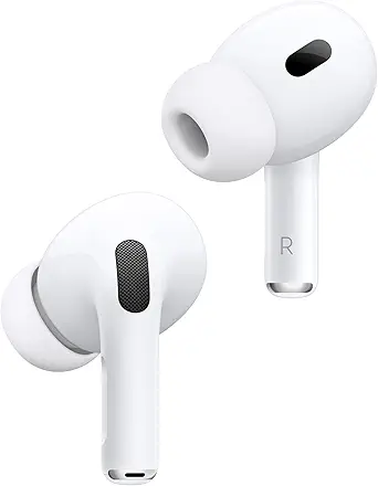 Apple AirPods Pro (2nd Generation) Wireless Ear Buds with USB-C Charging, Up to 2X More - B0CHWRXH8B