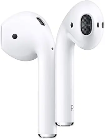 Apple AirPods Wireless Ear Buds, Bluetooth Headphones with Lightning Charging Case Included, Over 24 Hours - B07PXGQC1Q