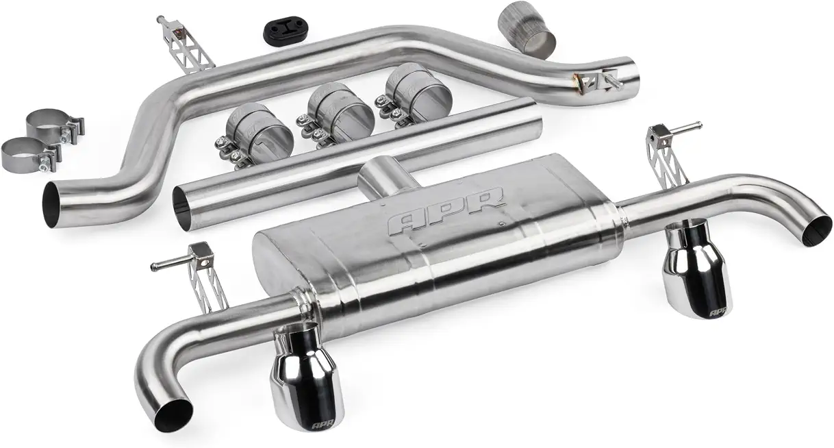 APR CBK0047 Catback Exhaust System - GTI (MK8) - Sold as a Kit - B0CSF5YH2C