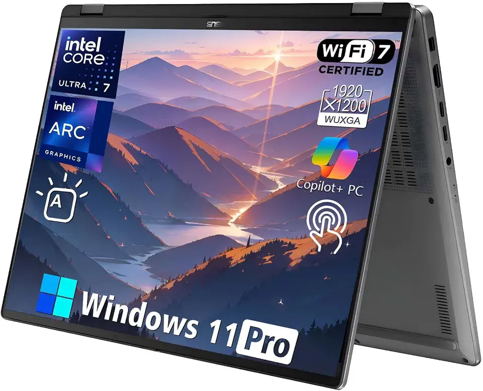 ASUS Vivobook 16" Flip OLED Laptop, Intel Core Ultra 7 Series 2 Processor, 16:10 FHD+ - B0HJ7XX5N9