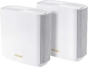 ASUS ZenWiFi AX6600 Tri-Band Mesh WiFi 6 System (XT8 2PK) - Whole Home Coverage up - B083Q45V1V