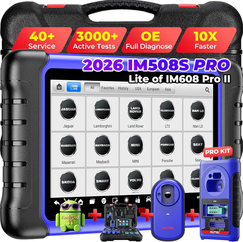Autel MaxiIM IM508S PRO Scanner Bundle Kit, 2026 Lite Ver. of IM608 Pro II | - B0GQ424H5M