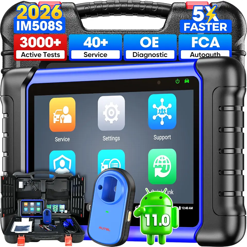 Autel MaxiIM IM508S Scanner, 2026 Full Bidirectional 3000+ Active Tests, 40+ Services, Enhanced of IM508 - B0HCP2J88W