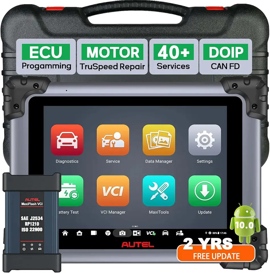 Autel MaxiSys Elite II Pro Diagnostic Scanner, J2534 ECU Programming | 150+ Brands, Bidirectional, CAN - B0FJLSKLBP