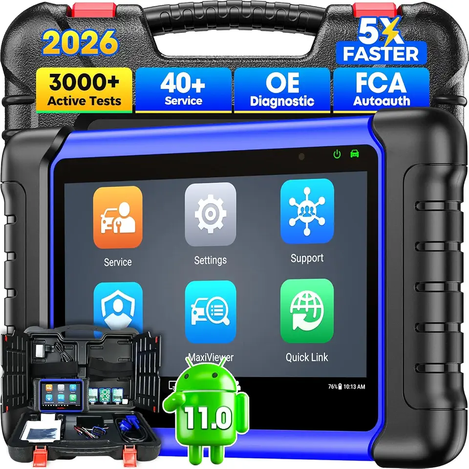 Autel Scanner MaxiIM IM508S, 2026 Full Bidirectional OBD2 Diagnostic Tool | 3000+ Active Tests, 40+ - B0FR4T4L8L