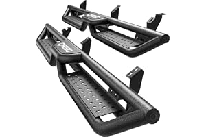 AUTOSAVER88 Running Boards Compatible with 2024-2026 Tacoma Double/Crew Cab | Two-Stair Side Steps Powder Coated - B0GXKMMFFL