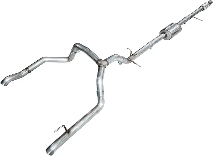 AWE 0FG Catback Split Rear Exit Exhaust for 4th Gen Silverado/Sierra 1500 5.3L (With Bumper - B0FNNCC5Y4